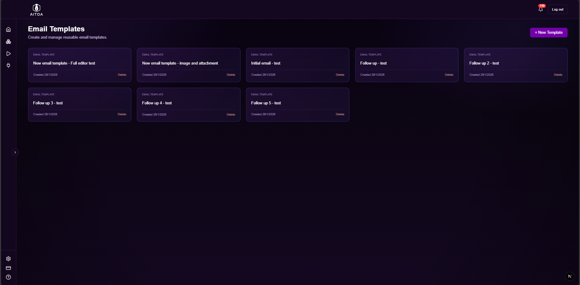 Aitoa Email Templates
